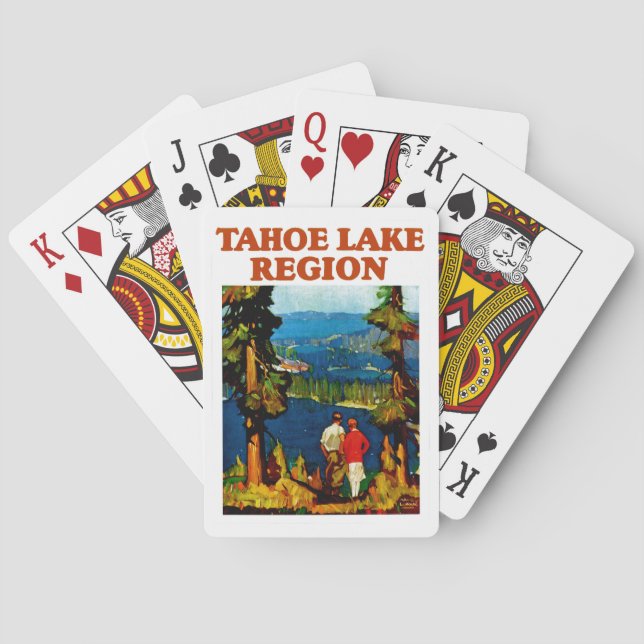 Tahoe Lake Region Playing Cards (Back)