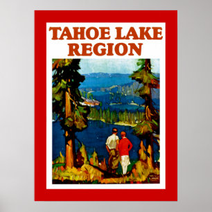 Tahoe Lake Region Poster
