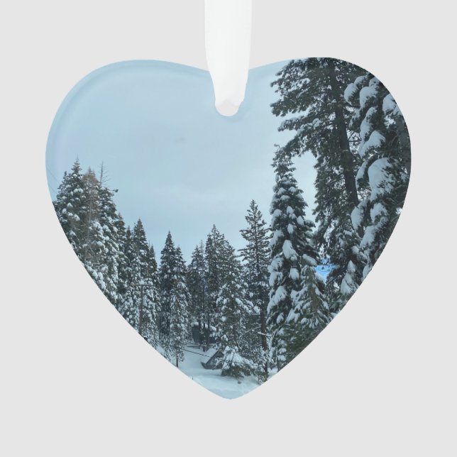 Tahoe Love Ornament (Front)