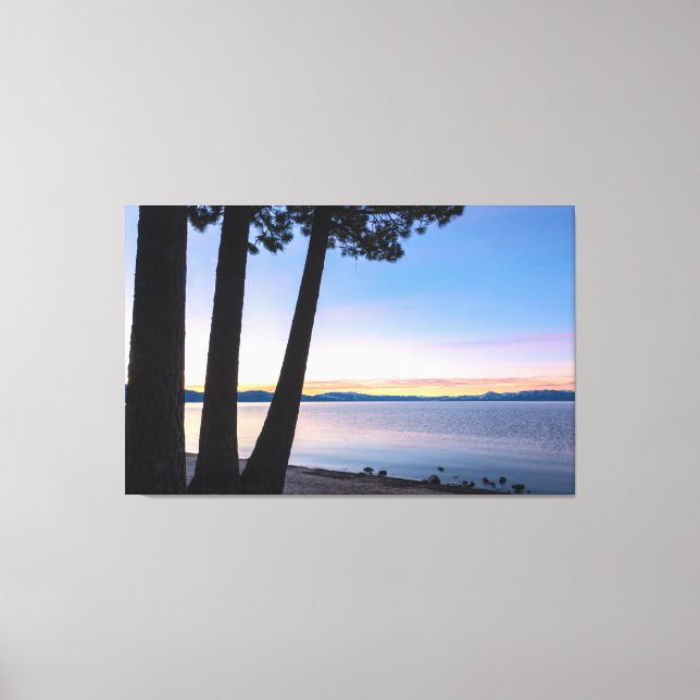 Tahoe Sunrise Canvas Print (Front)