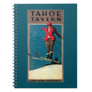 Tahoe Tavern Promo Poster Notebook