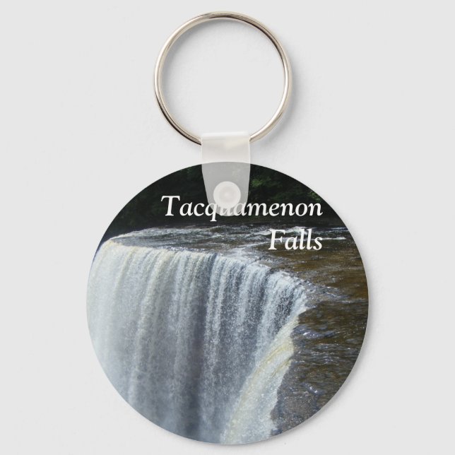 Tahquamenon Falls, Paradise, Michigan Keychain (Front)