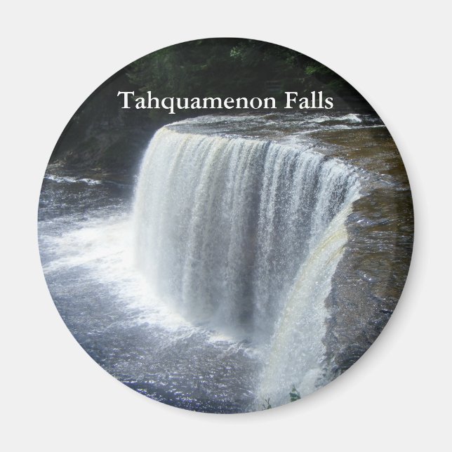 Tahquamenon Falls, Paradise, Michigan Magnet (Front)
