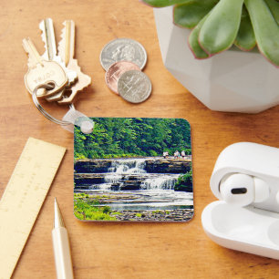 Tahquamenon Falls State Park Lower Falls, Michigan Keychain