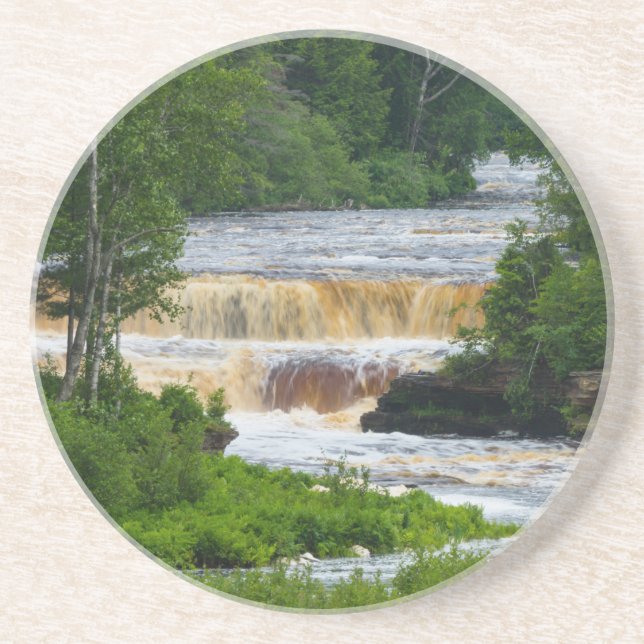 Tahquamenon Lower Falls Coaster (Front)