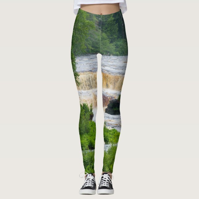 Tahquamenon The Lower Falls Leggings (Front)