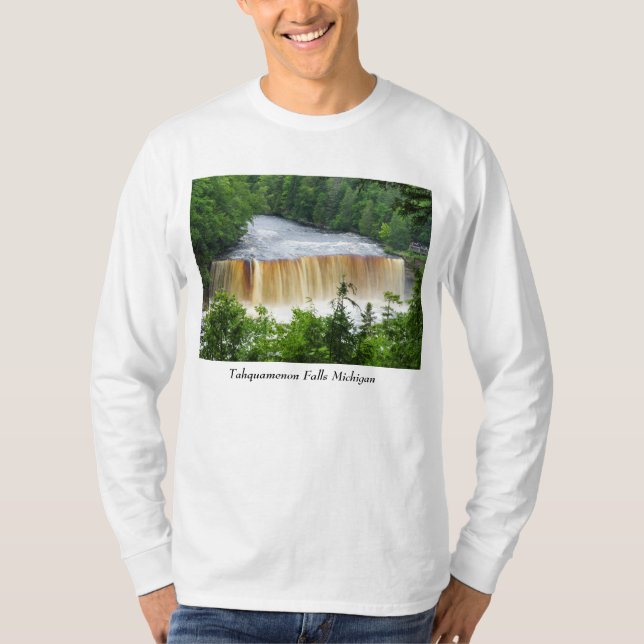 Tahquamenon Upper Falls T-Shirt (Front)
