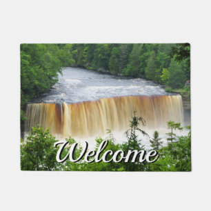Tahquamenon Upper Falls Welcome Doormat