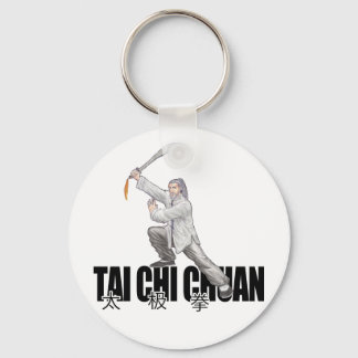 Tai Chi Broad Sword Keychain