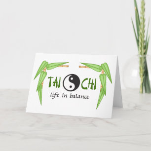 Tai Chi Card