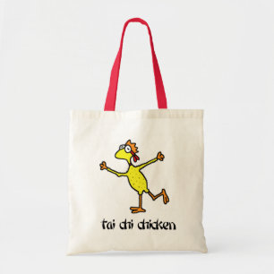 Tai Chi Chicken Tote Bag