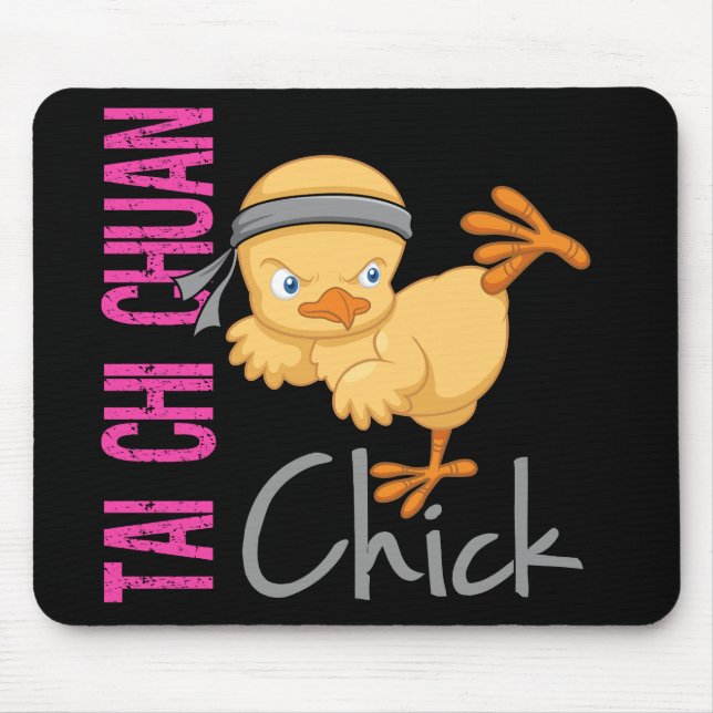 Tai Chi Chuan Chick Mouse Pad (Front)
