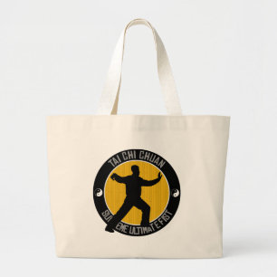 Tai Chi Chuan - Supreme Ultimate Fist Large Tote Bag