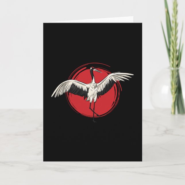 Tai Chi Crane Card (Front)