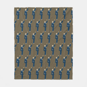 Tai Chi Fleece Blanket