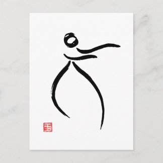 Tai Chi Flow Postcard