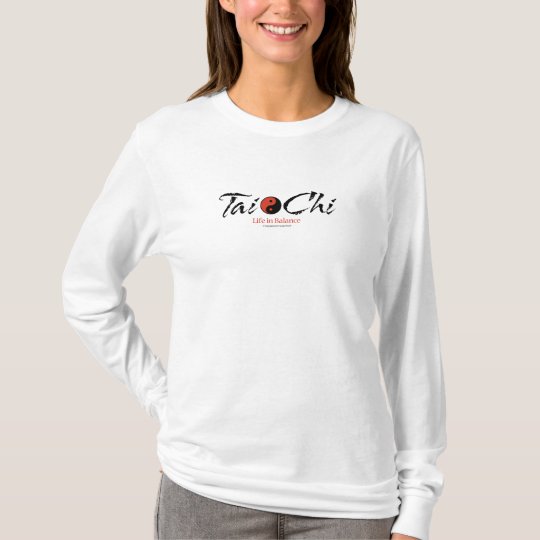 Tai Chi 'Life In Balance' Yin Yang Graphic Tee