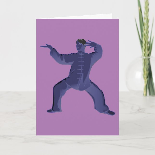 Tai Chi Man Card (Front)