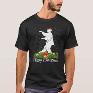 Tai Chi Martial Arts Lover Matching Santa Tai Chi T-Shirt