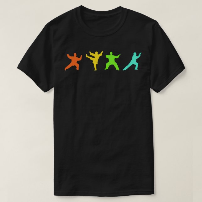 Tai Chi Movements Qi TaiChiChuan Gift T-Shirt (Design Front)