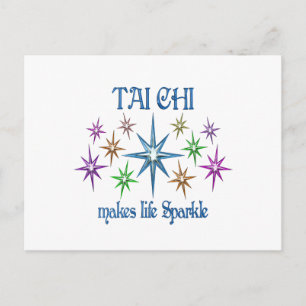 Tai Chi Sparkles Postcard