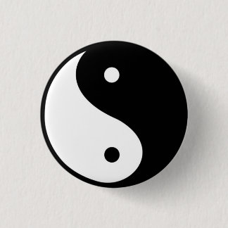 TAi chi YIN & YANG SYMBOL 1 Inch Round Button