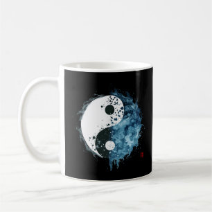 Tai Chi Yin Yang Water Flow State Meditate Harmony Coffee Mug