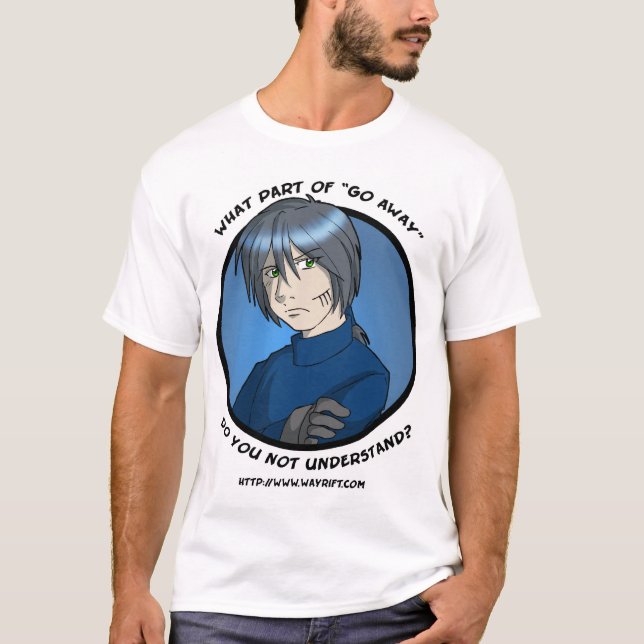 Tai "Go Away" T-Shirt (Front)