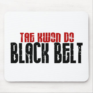 Tai Kwan Do Black Belt Karate Mouse Pad
