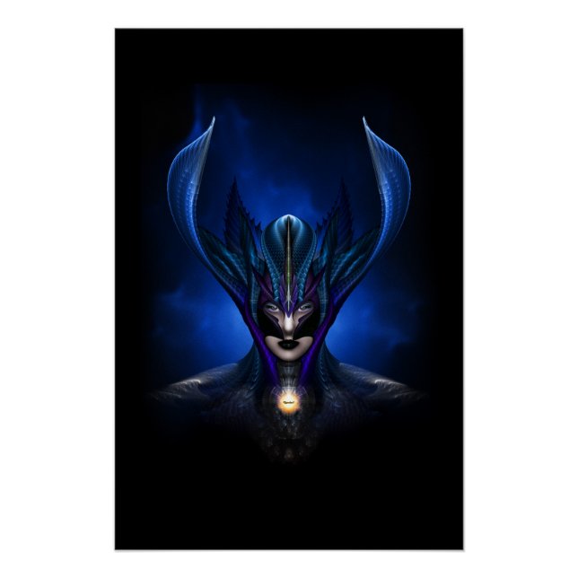 Taidushan Sai Shadow Blue RB BLK Perfect Poster (Front)