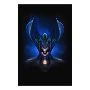 Taidushan Sai Shadow Blue RB BLK Photo Print