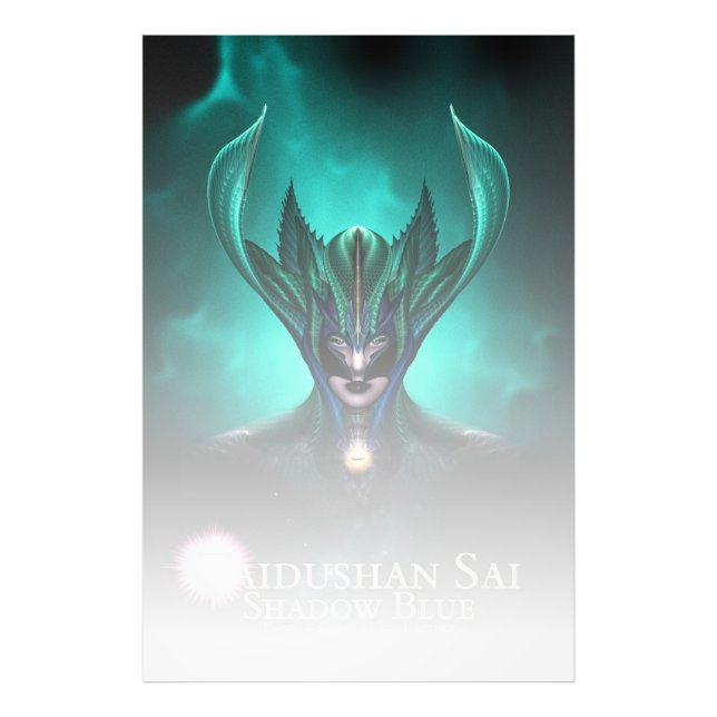 Taidushan Sai Shadow Blue TELGR Photo Print (Front)