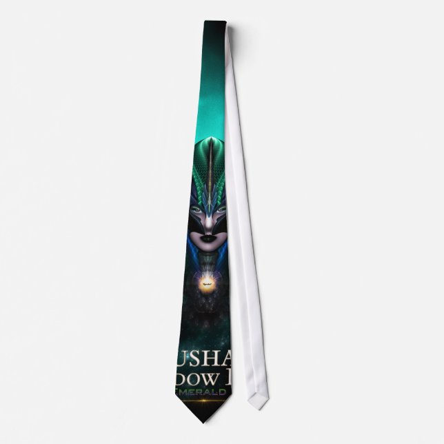 Taidushan Sai Shadow Blue The Emerald Light Tie (Front)