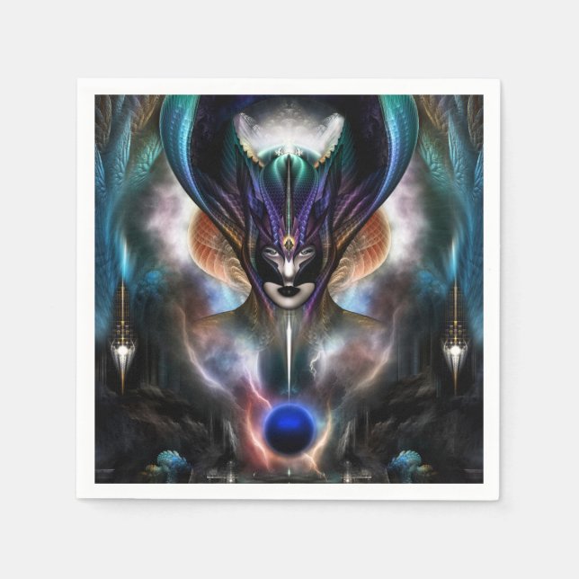 Taidushan Sai Spirit Of Power WD Paper Napkins (Front)