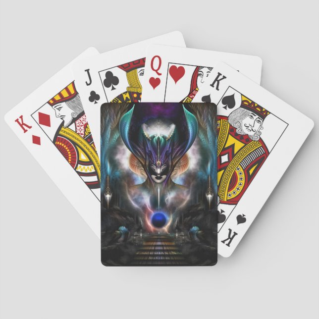 Taidushan Sai Spirit Of Power WD Playing Cards (Back)