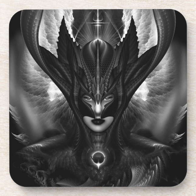Taidushan Sai TOT BlackSun Coaster Set (Front)