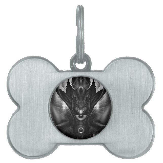 Taidushan Sai TOT BlackSun Pet Tag (Front)