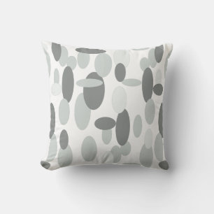 Taie de Coussin à Motif de Taches de Forme Ovale G