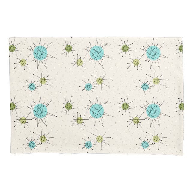 Taie d'oreiller atomique iconique de Starbursts (devant)