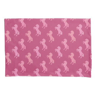 Taie d'oreiller Cheval Rose Clair Fille Prépa Cowg