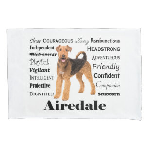 Taie d'oreiller d'Airedale