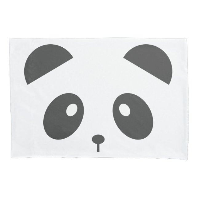 Taie d'oreiller de panda (devant)