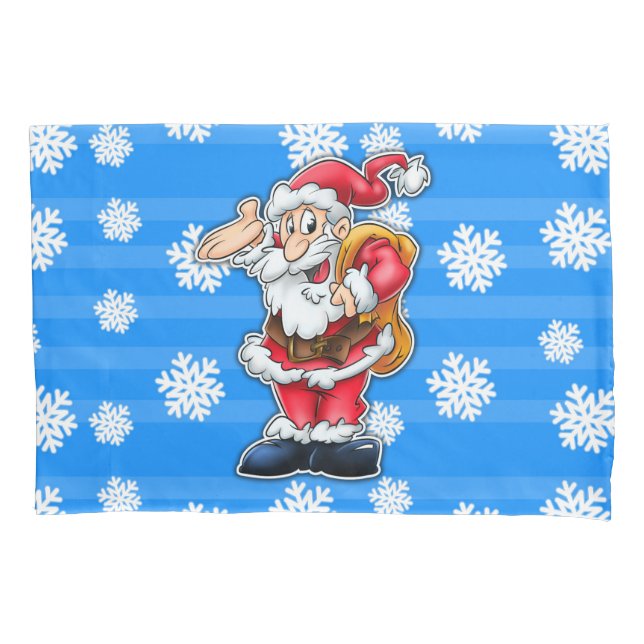 Taie d'oreiller de Père Noël (devant)