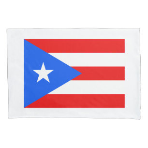 Taie d'oreiller faite sur commande de drapeau de