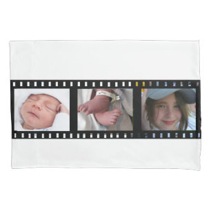 Taie d'oreiller photo personnalisée Filmstrip 6 ca