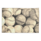Taie d'oreiller vintage de base-ball