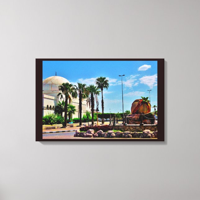 Taif Scene Canvas Print (Front)