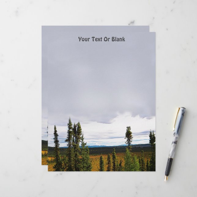 Taiga Summer Letterhead (Front/Back In Situ)