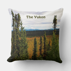 Taiga Summer Throw Pillow
