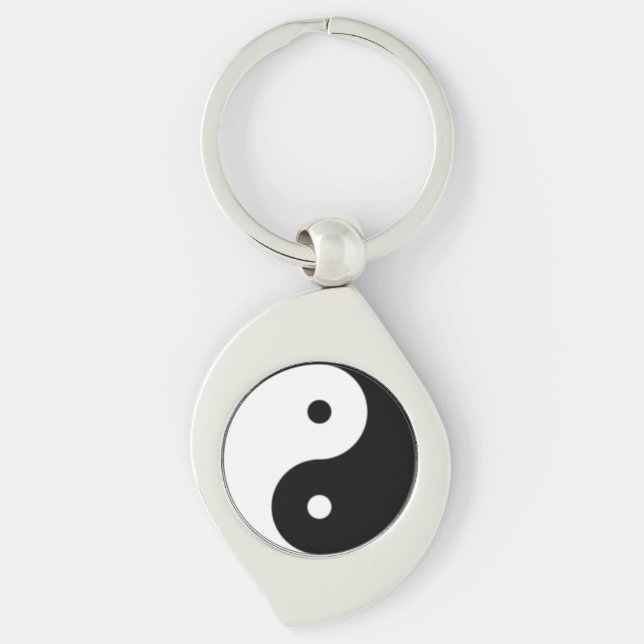 Taijitu Keychain (Front)